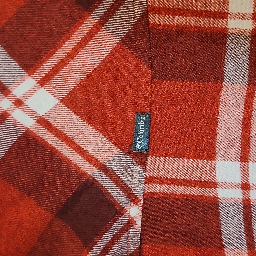Columbia Plaid Flannel Shirt NEW - Picture 8 of 13